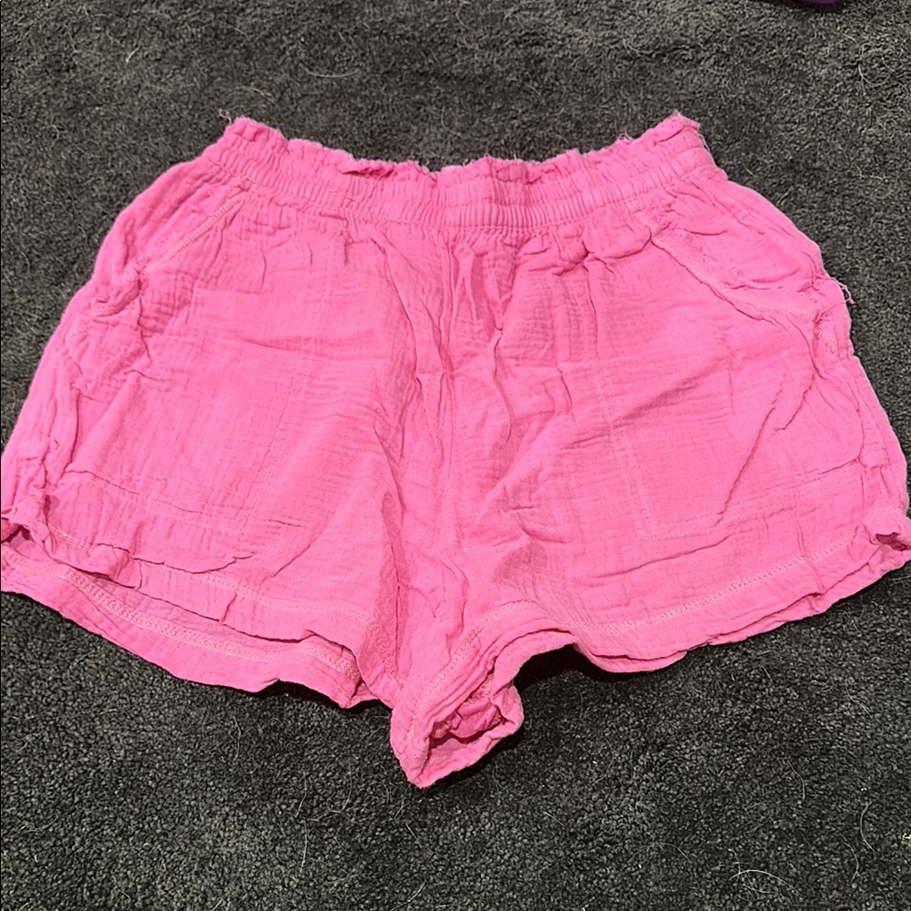 Aerie High Waist Pink Women's Shorts